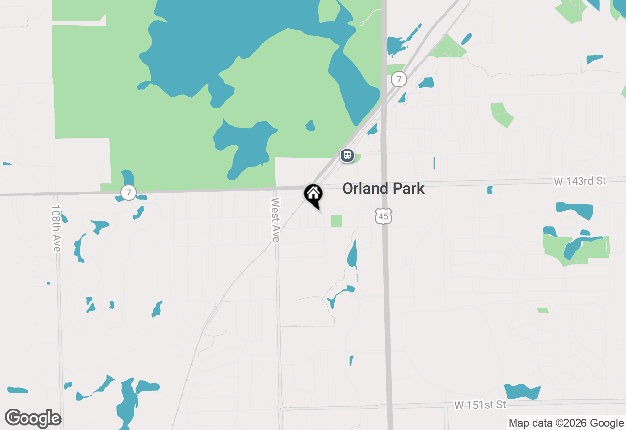 Map of 14410 3rd Avenue, Orland Park, IL 60462