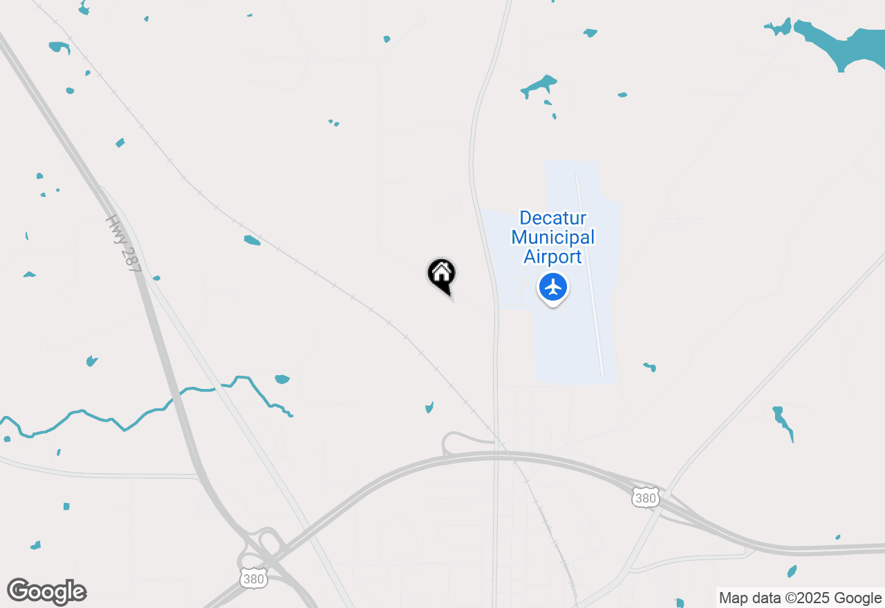 Map of 117 Old Decatur Road, Decatur, TX 76234