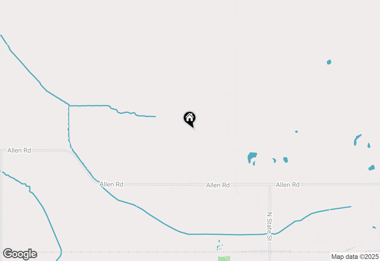 Map of 915 Briar Glen Court, Hampshire, IL 60140