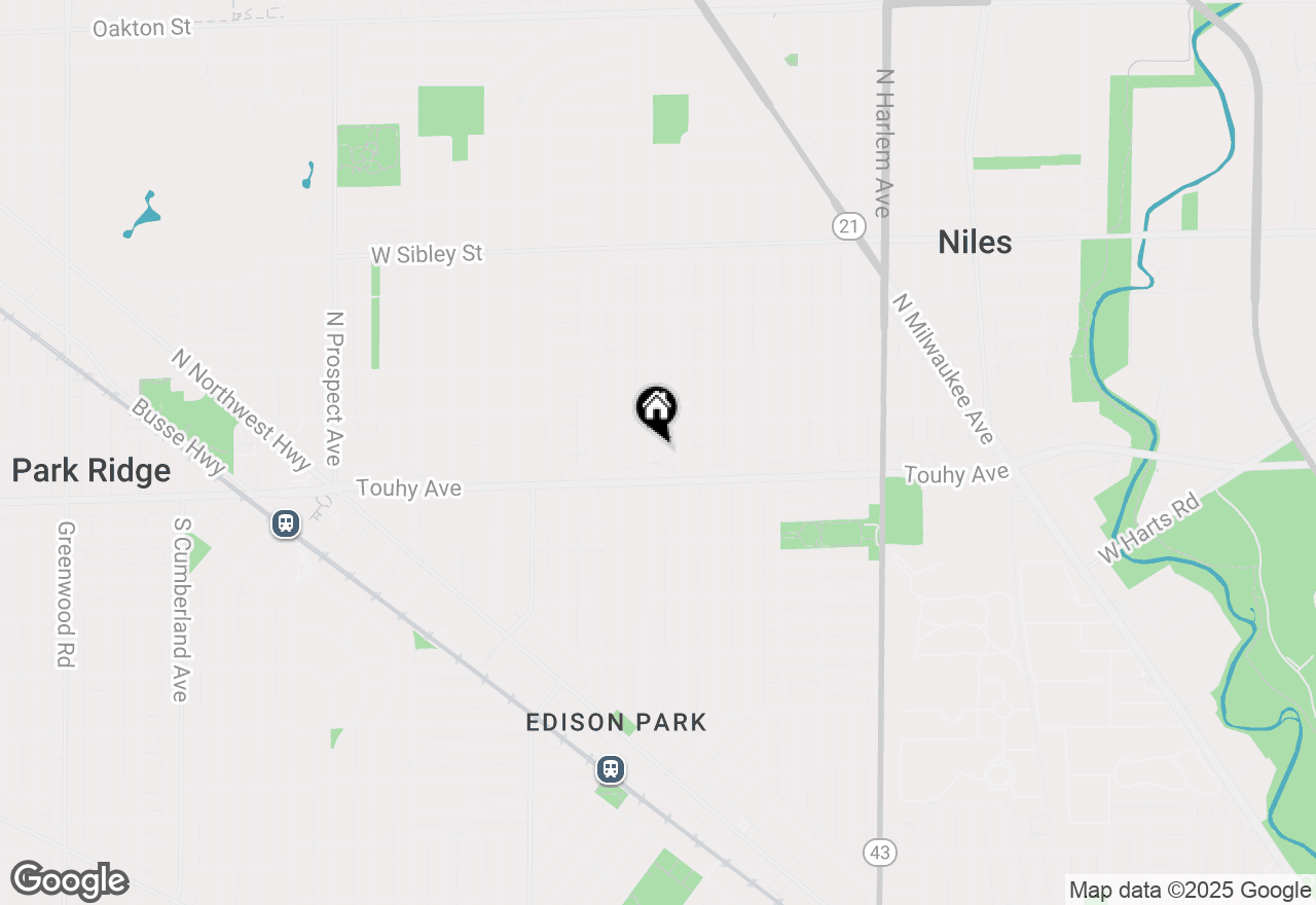 Map of 7231 N Oriole Avenue, Chicago, IL 60631