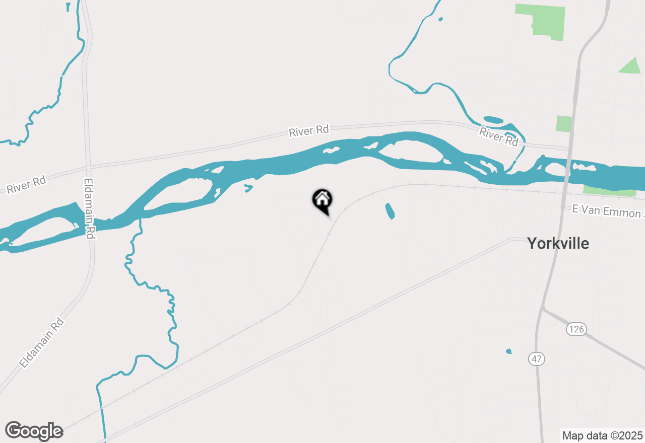 Map of 328 Poplar Drive, Yorkville, IL 60560