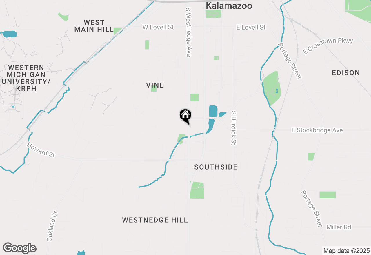 Map of 509 Mccourtie Street, Kalamazoo, MI 49008
