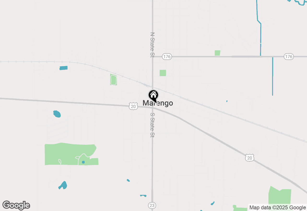 Map of 221 S State Street, Marengo, IL 60152