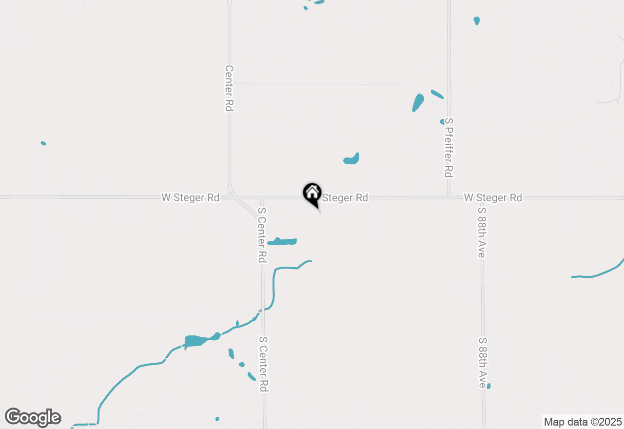 Map of 9417 W Steger Road, Frankfort, IL 60423