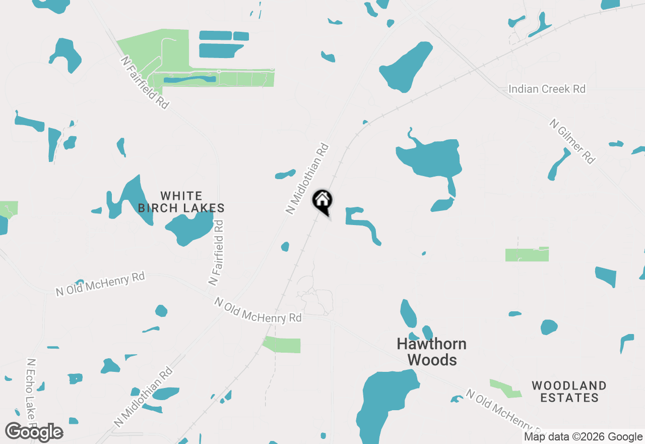 Map of 23 Squire Road, Hawthorn Woods, IL 60047