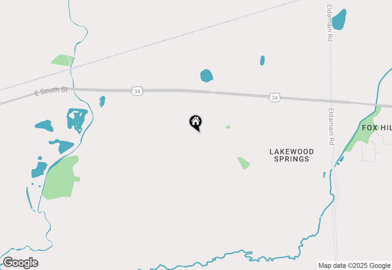 Map of 3101 Courtney Street, Plano, IL 60545