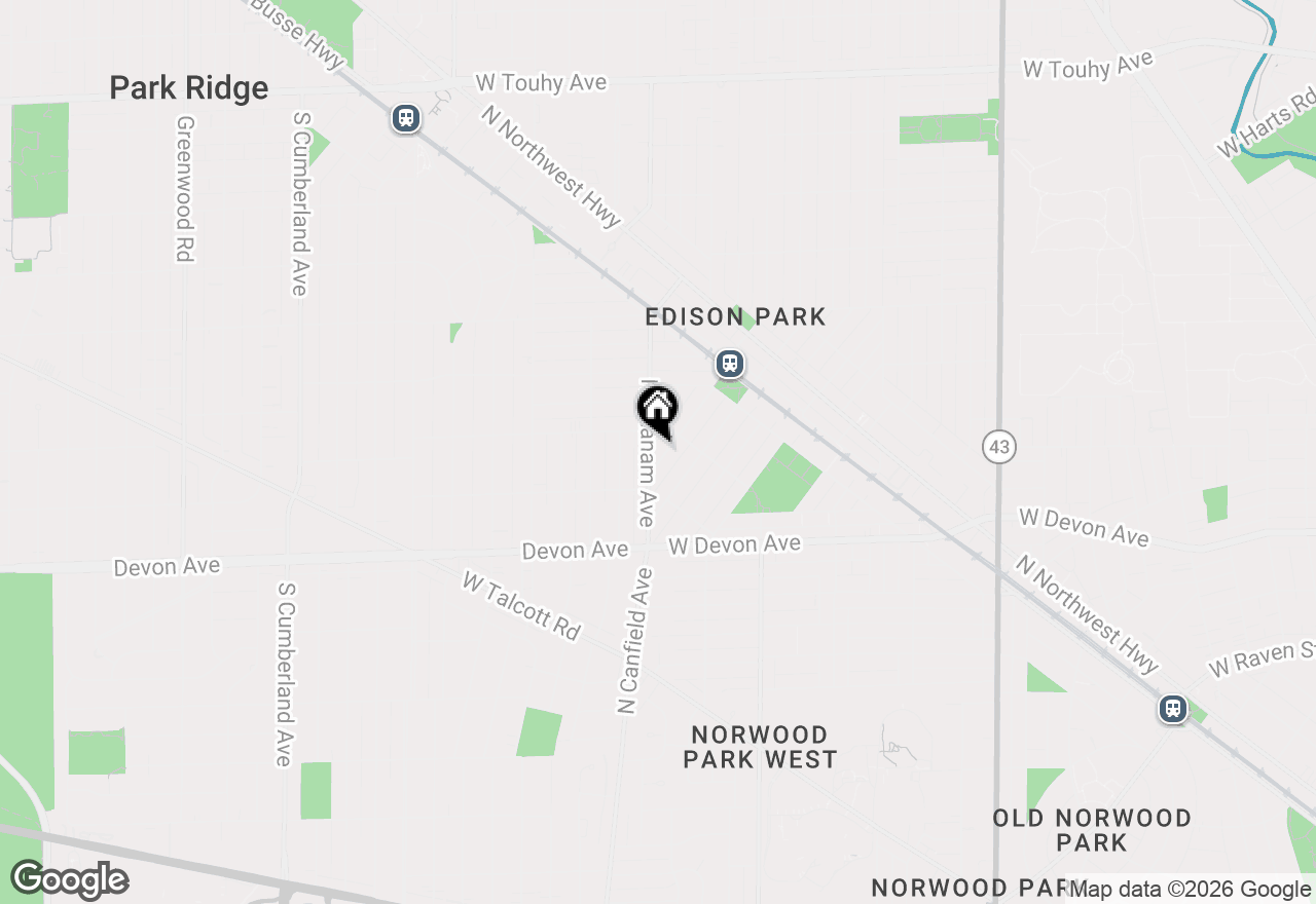 Map of 6524 N Oshkosh Avenue, Chicago, IL 60631