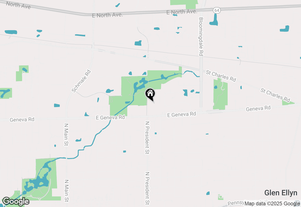 Map of 525 Timber Ridge Drive #305C, Carol Stream, IL 60188