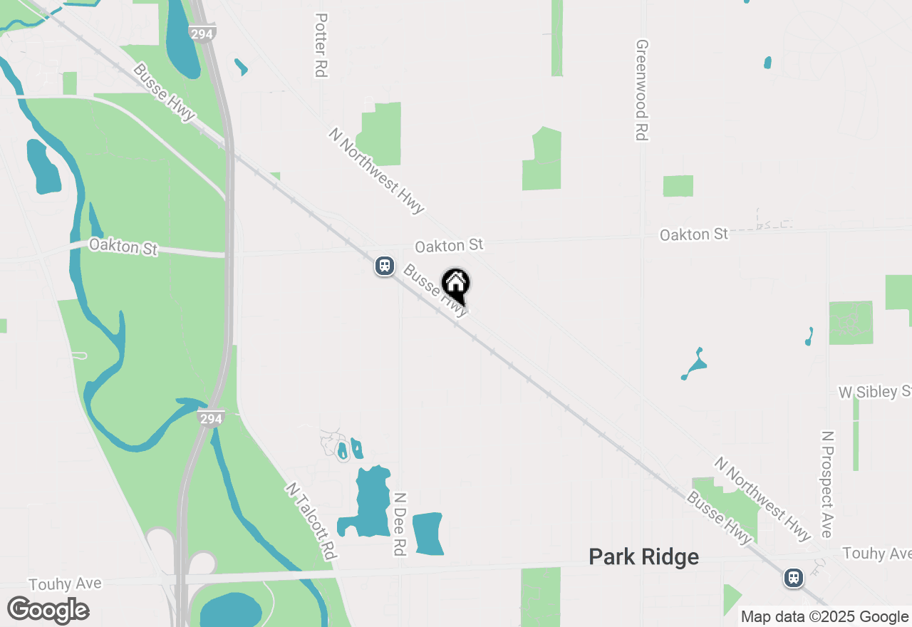 Map of 828 N Busse Highway, Park Ridge, IL 60068