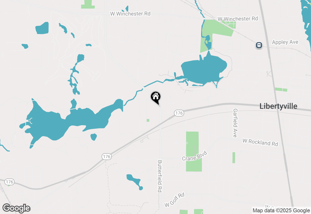 Map of 240 Harding Avenue, Libertyville, IL 60048