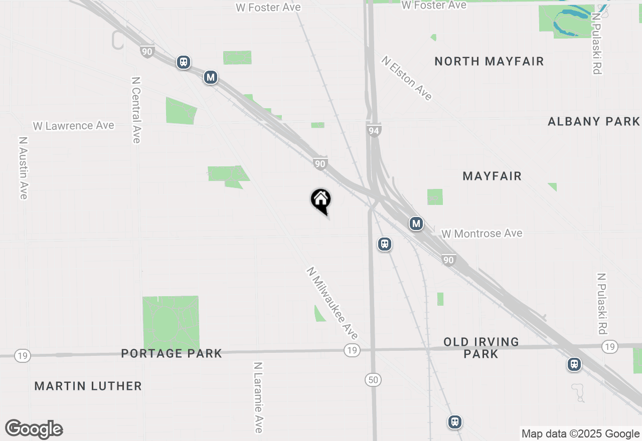 Map of 4428 N Laporte Avenue #2A, Chicago, IL 60630