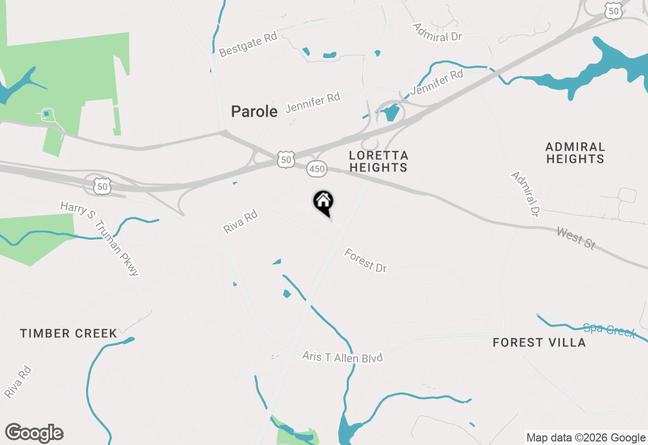 Map of 1915 Towne Centre Boulevard #1004, Annapolis, MD 21401