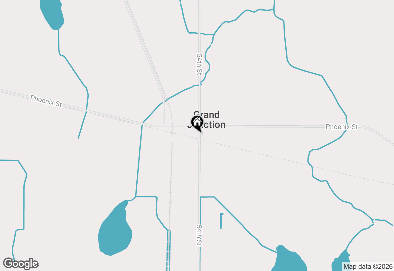 Map of 4270 County Road 215, Grand Junction, MI 49056