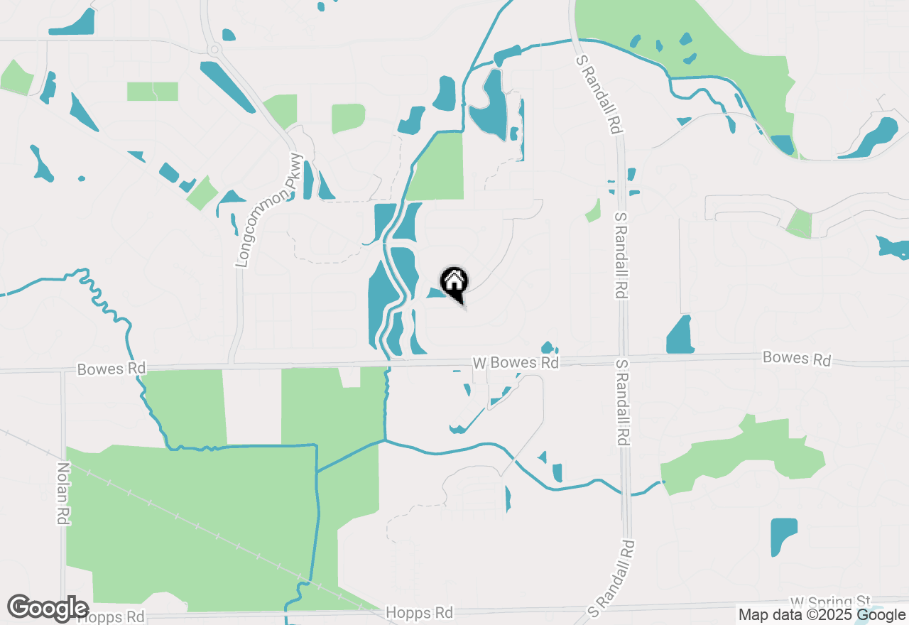 Map of 2519 Rolling Ridge, Elgin, IL 60124