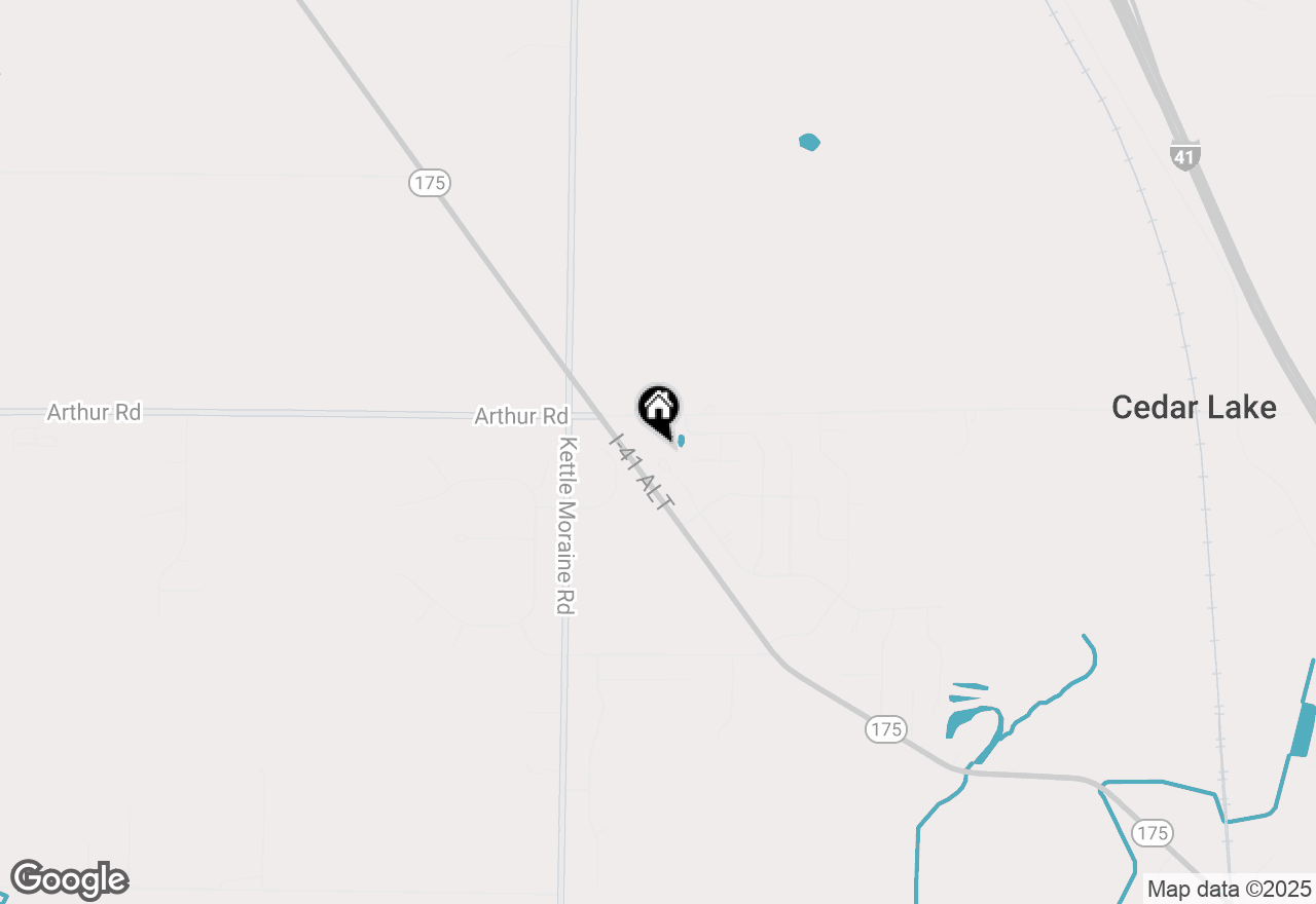 Map of 664 Farmstead Ct, Slinger, WI 53086