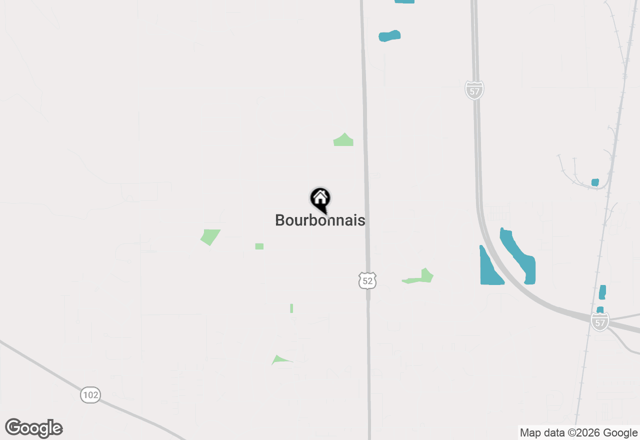 Map of 1138 Cotes De Bourg, Bourbonnais, IL 60914