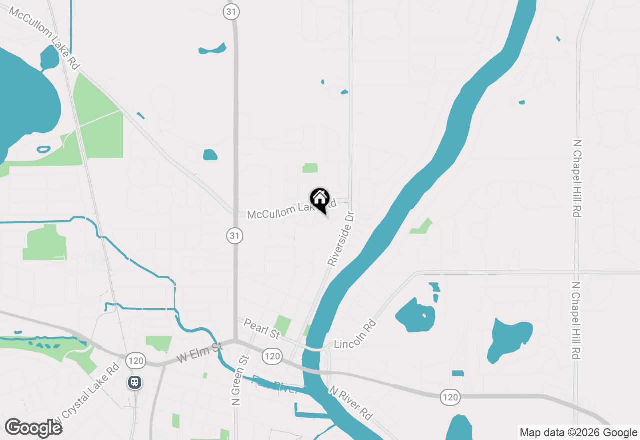 Map of 1716 Pine Street, Mchenry, IL 60051