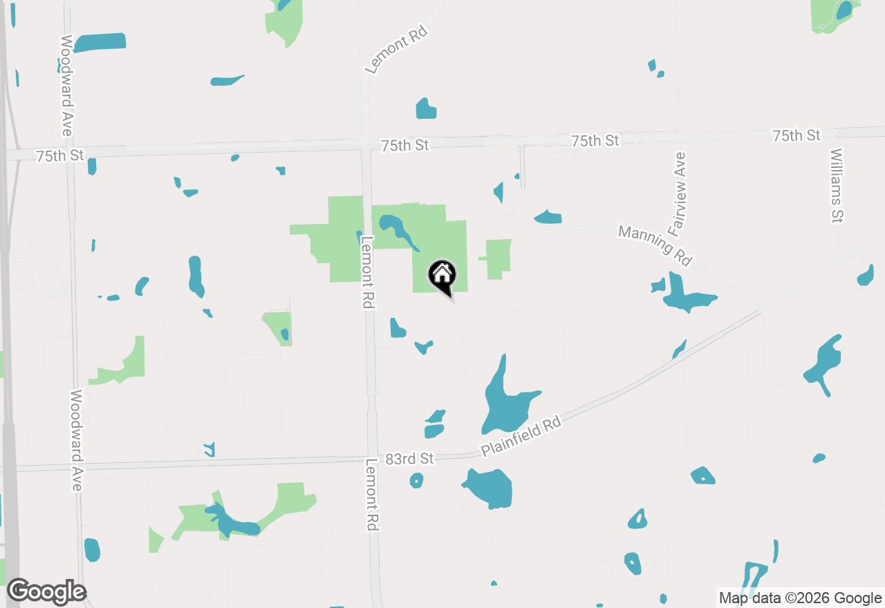 Map of 2605 Oxford Court, Darien, IL 60561