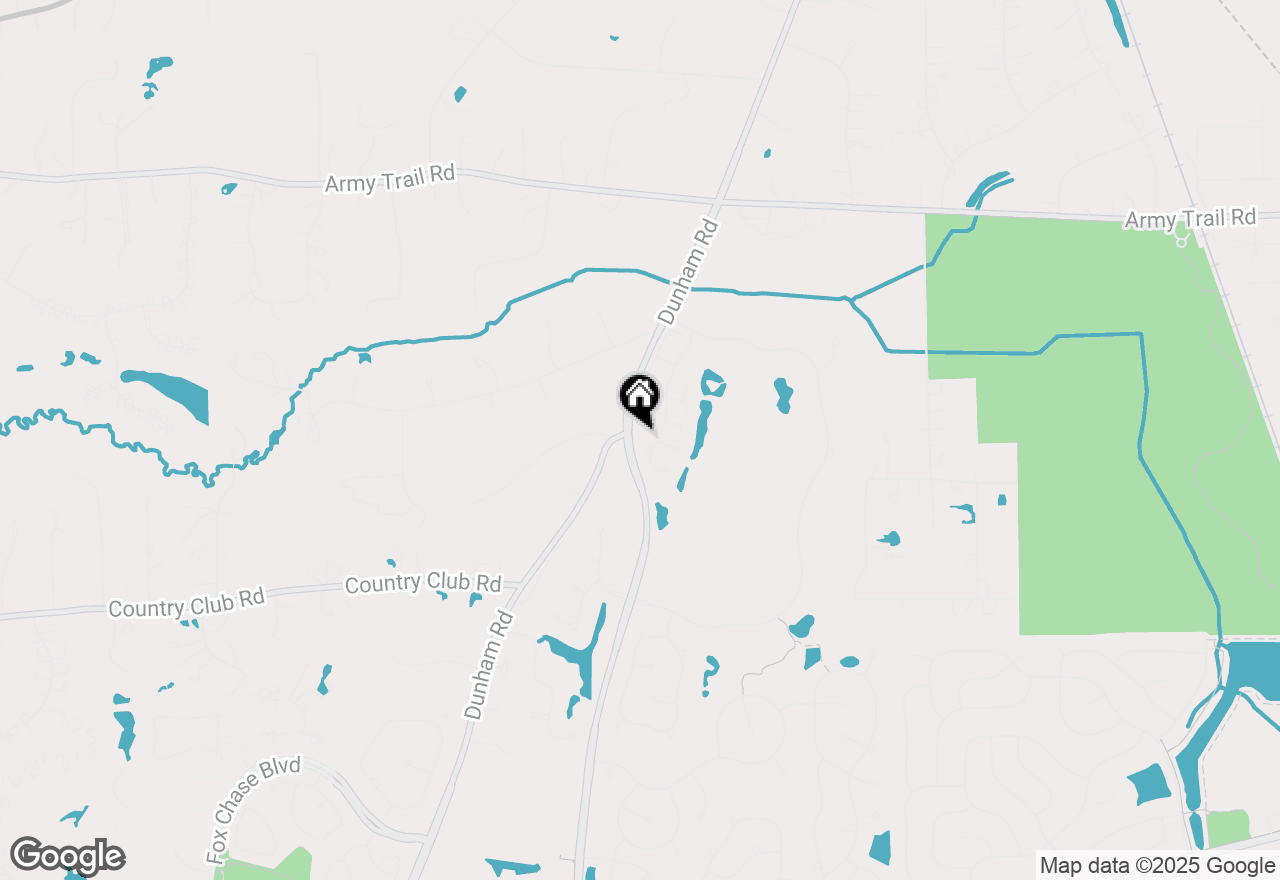 Map of 4006 Royal Fox Drive, St. Charles, IL 60174