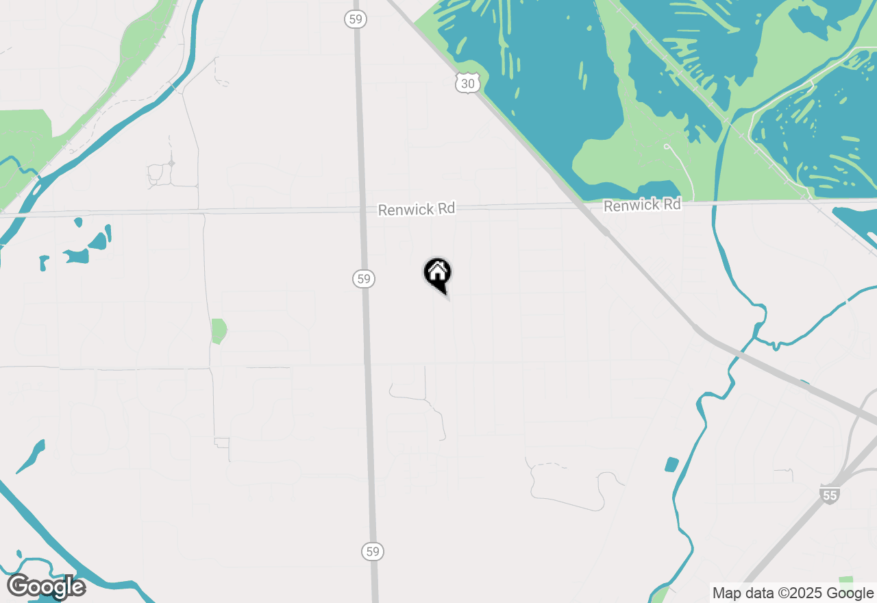 Map of 16125 Fairfield Drive, Plainfield, IL 60586