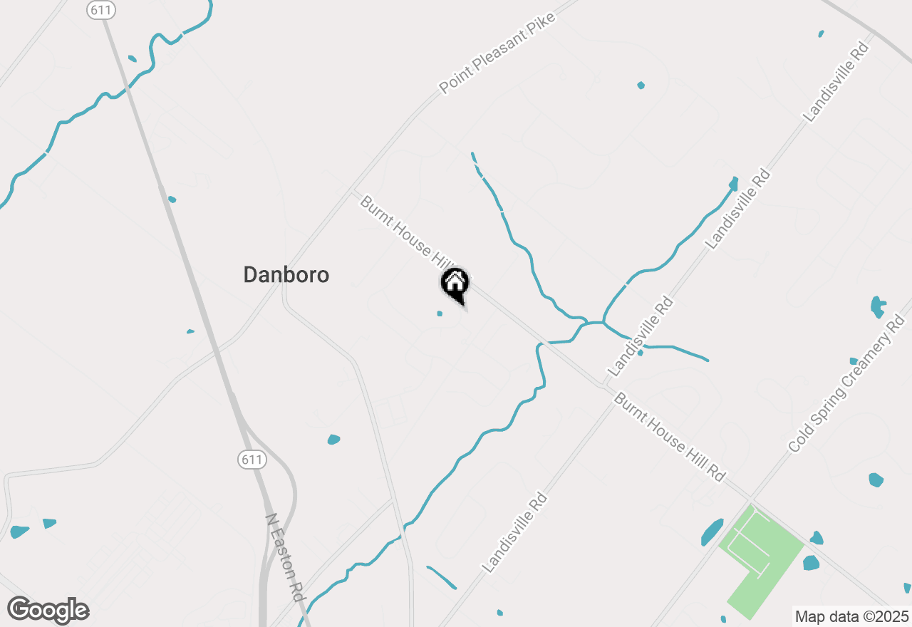 Map of 4616 Old Oak Road, Doylestown, PA 18902