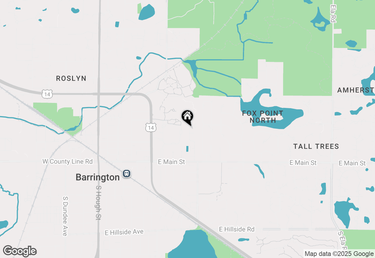 Map of 432 Whitney Drive, Barrington, IL 60010