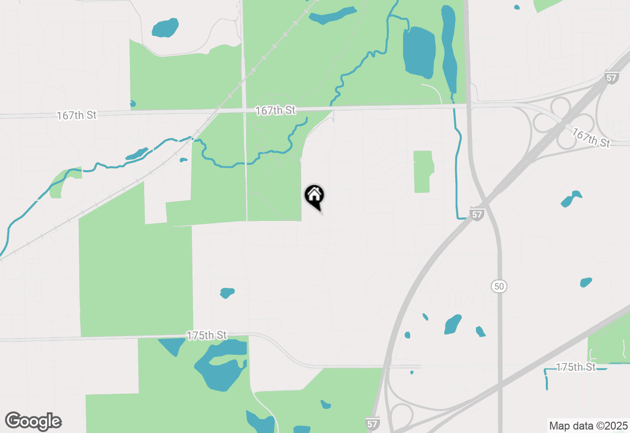 Map of 17027 Judy Court, Oak Forest, IL 60452