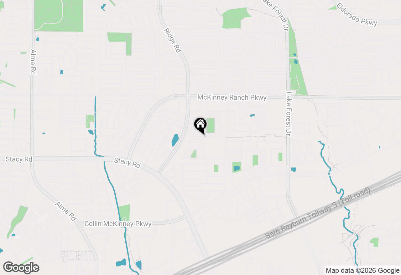 Map of 5917 Chisholm Trail, Mckinney, TX 75070