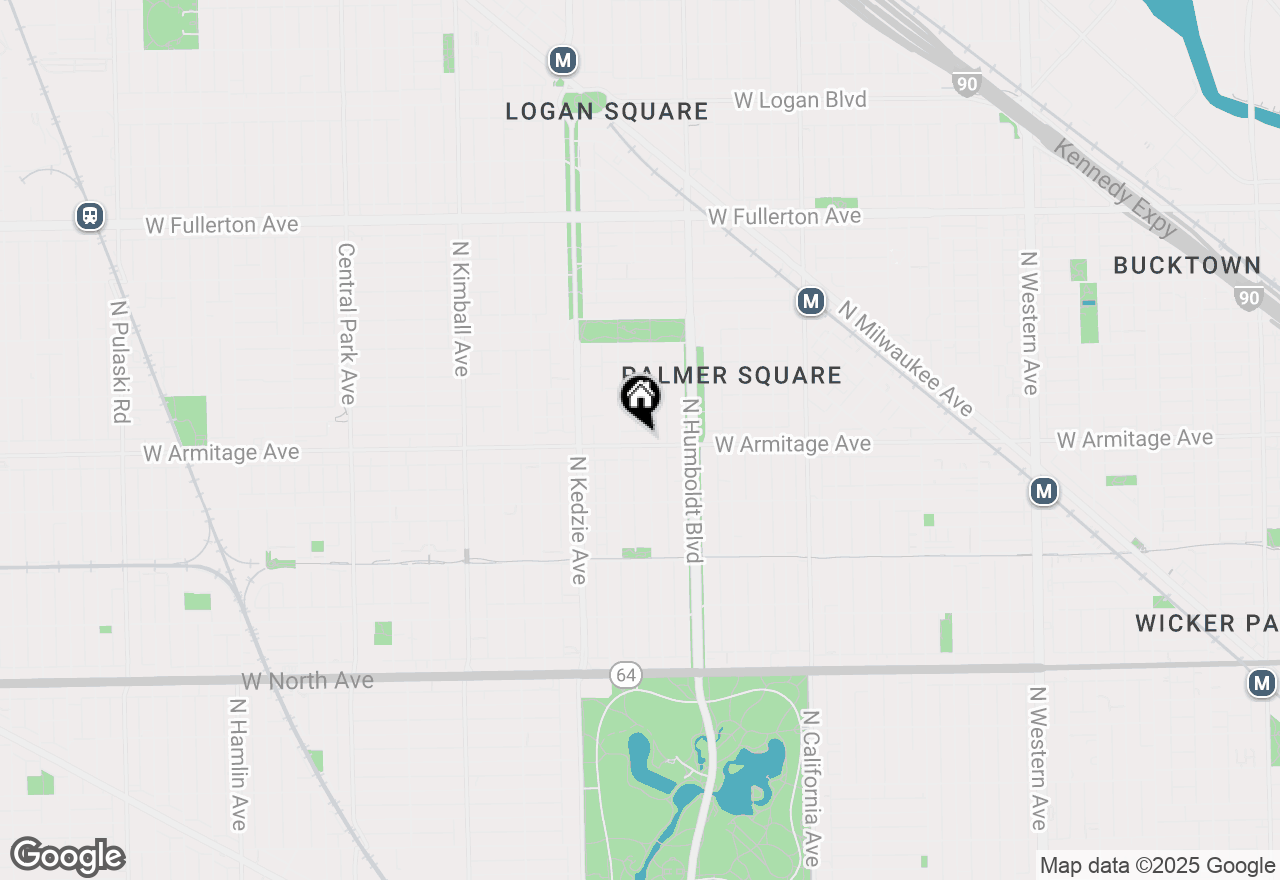 Map of 3046 W Armitage Avenue, Chicago, IL 60647