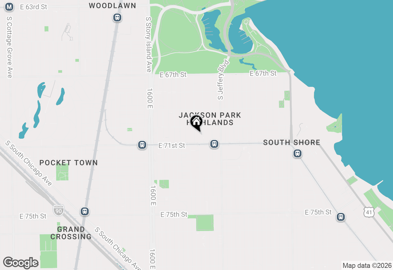 Map of 7027 S Constance Avenue, Chicago, IL 60649