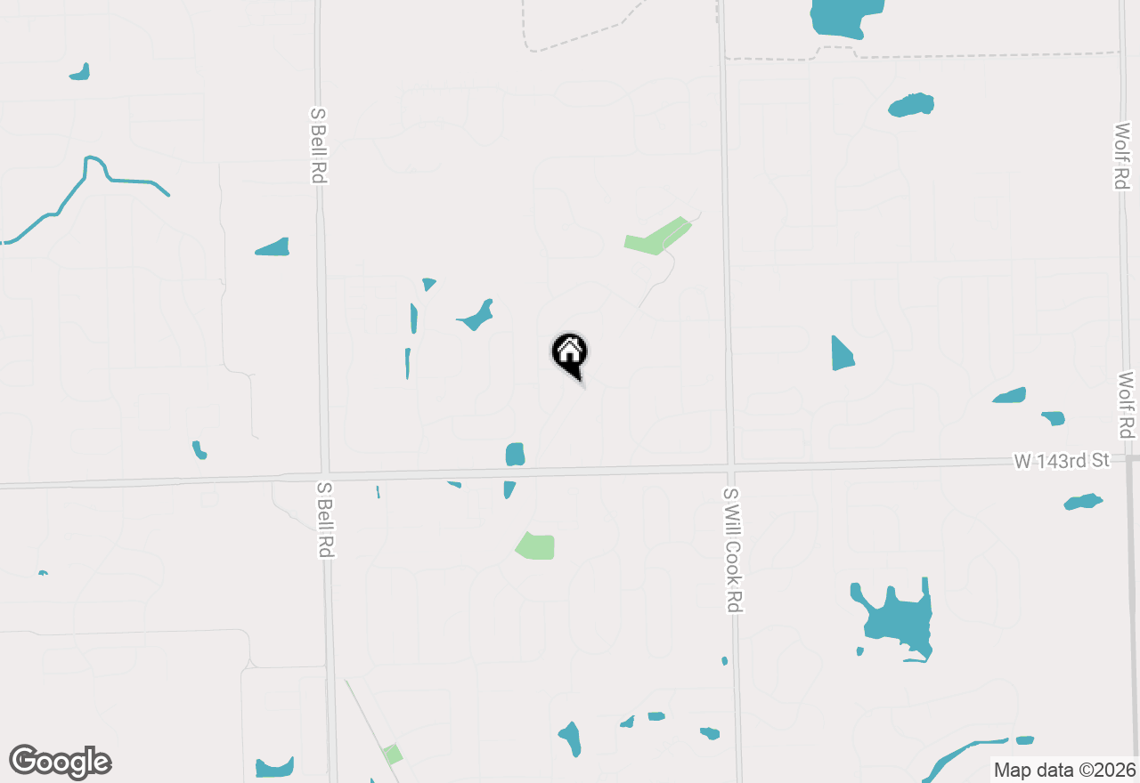 Map of 14127 Pheasant Lane, Orland Park, IL 60467