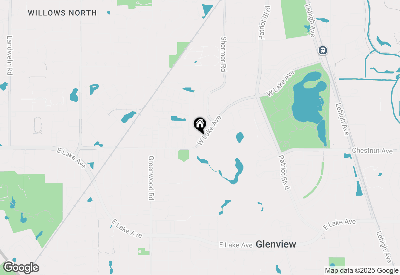 Map of 2855 Wilson Lane, Glenview, IL 60026
