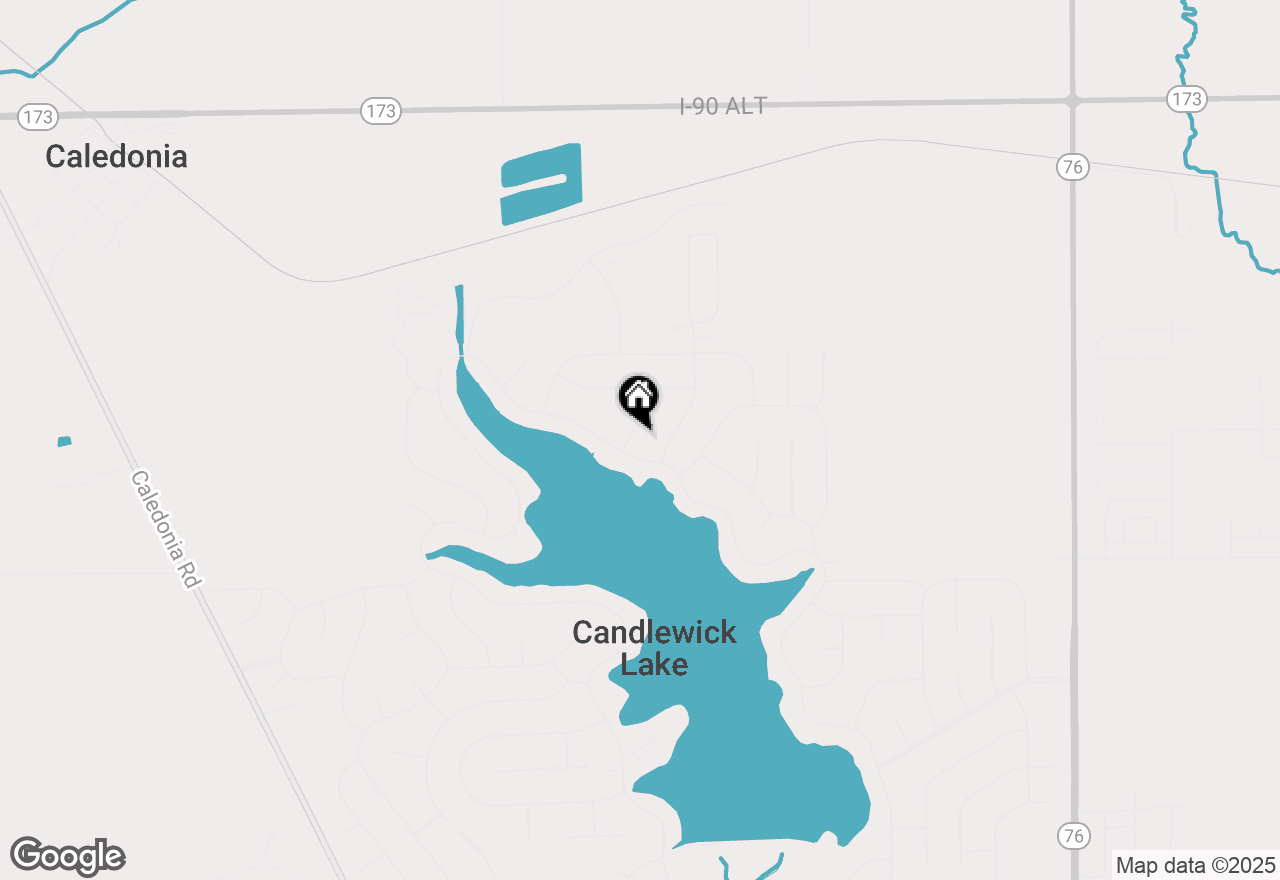 Map of 105 Rockaway Court, Poplar Grove, IL 61065