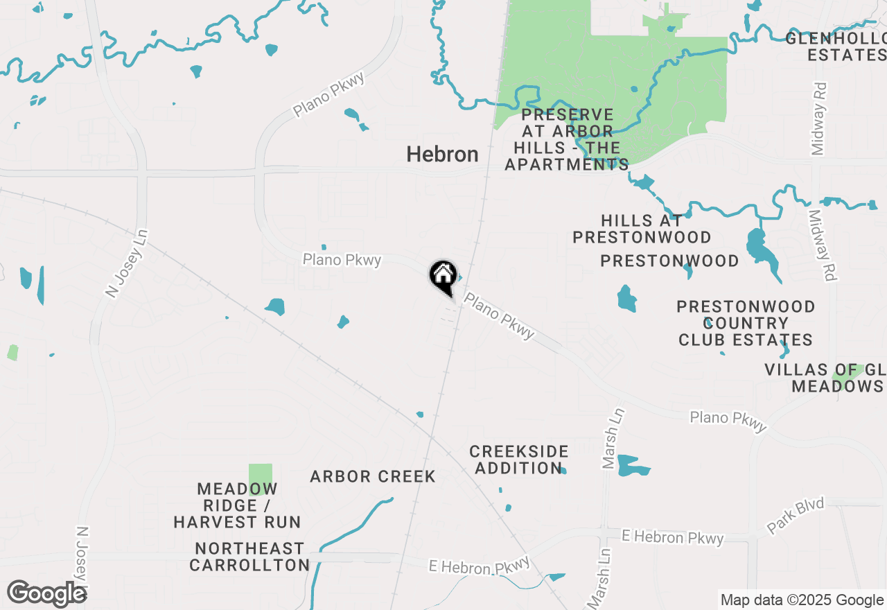 Map of 4691B Rhett Lane, Carrollton, TX 75010