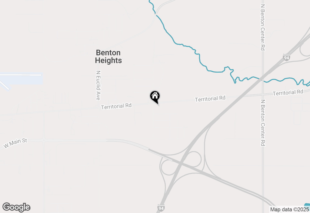 Map of 2500 Territorial Road, Benton Harbor, MI 49022