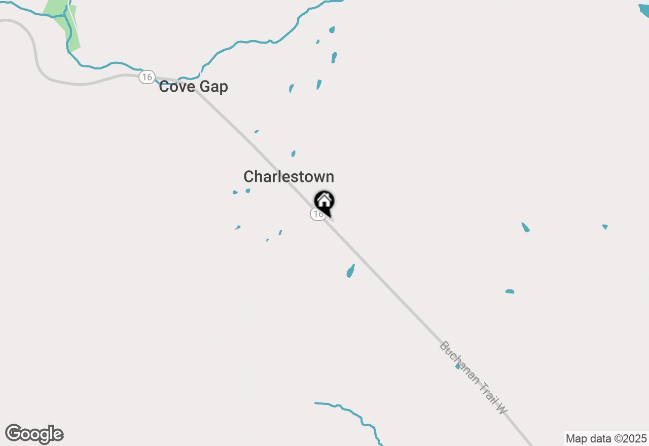 Map of 13622 Buchanan Trail W, Mercersburg, PA 17236