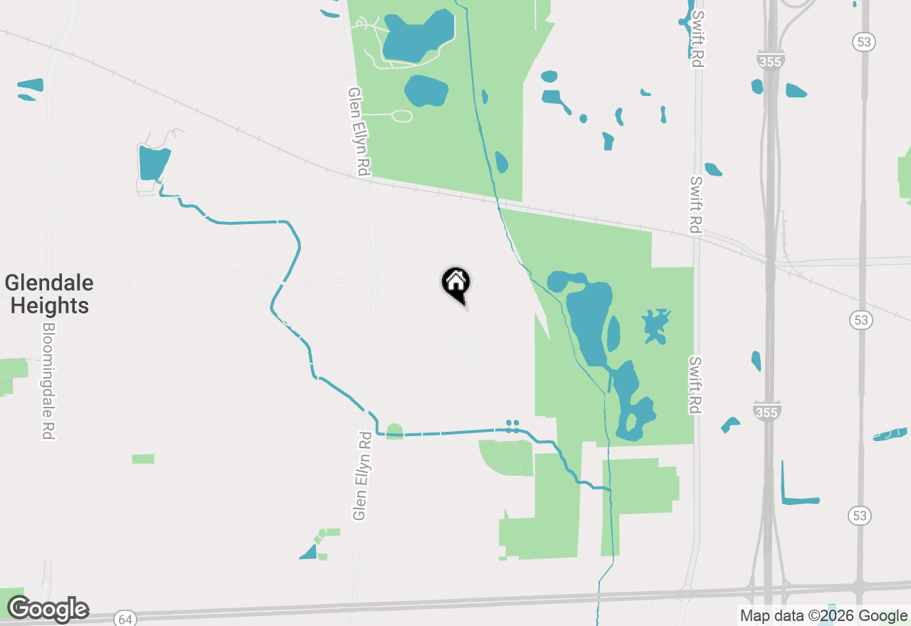 Map of 680 Marilyn Avenue #6-206, Glendale Heights, IL 60139