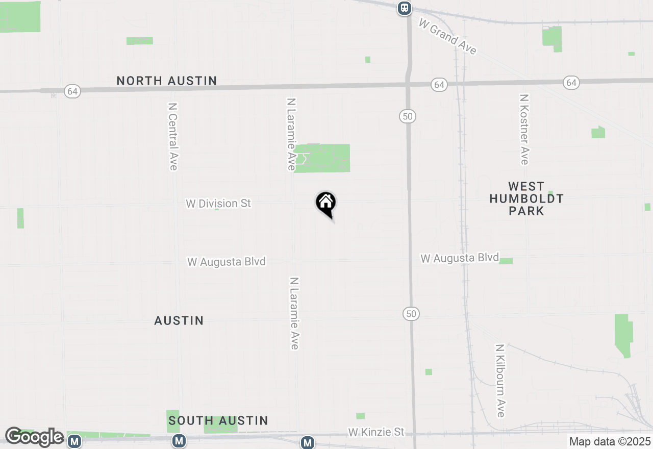 Map of 1111 N Leclaire Avenue #3, Chicago, IL 60651