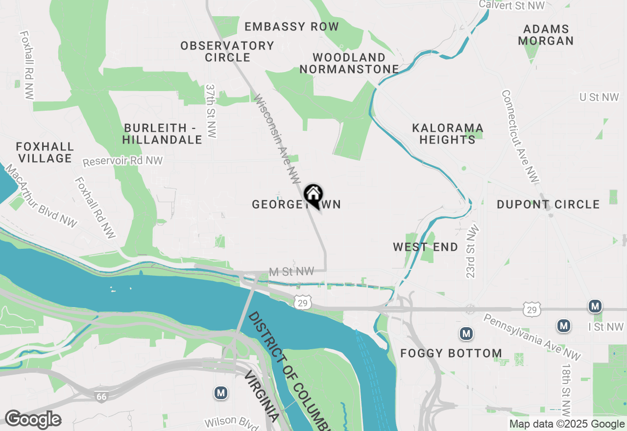 Map of 1419 Wisconsin Avenue Nw #3, Washington, DC 20007