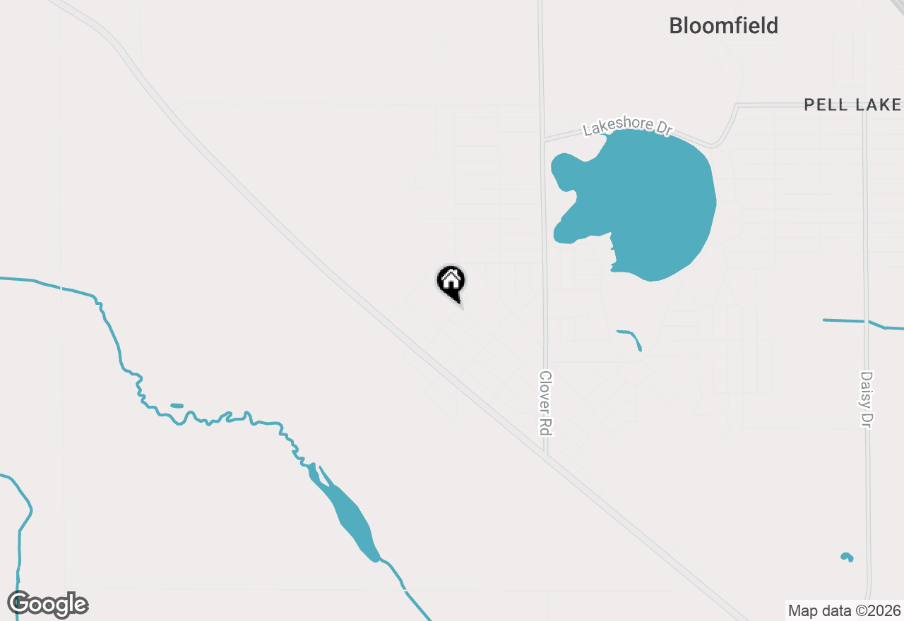 Map of W1416 Locust Rd, Genoa City, WI 53128