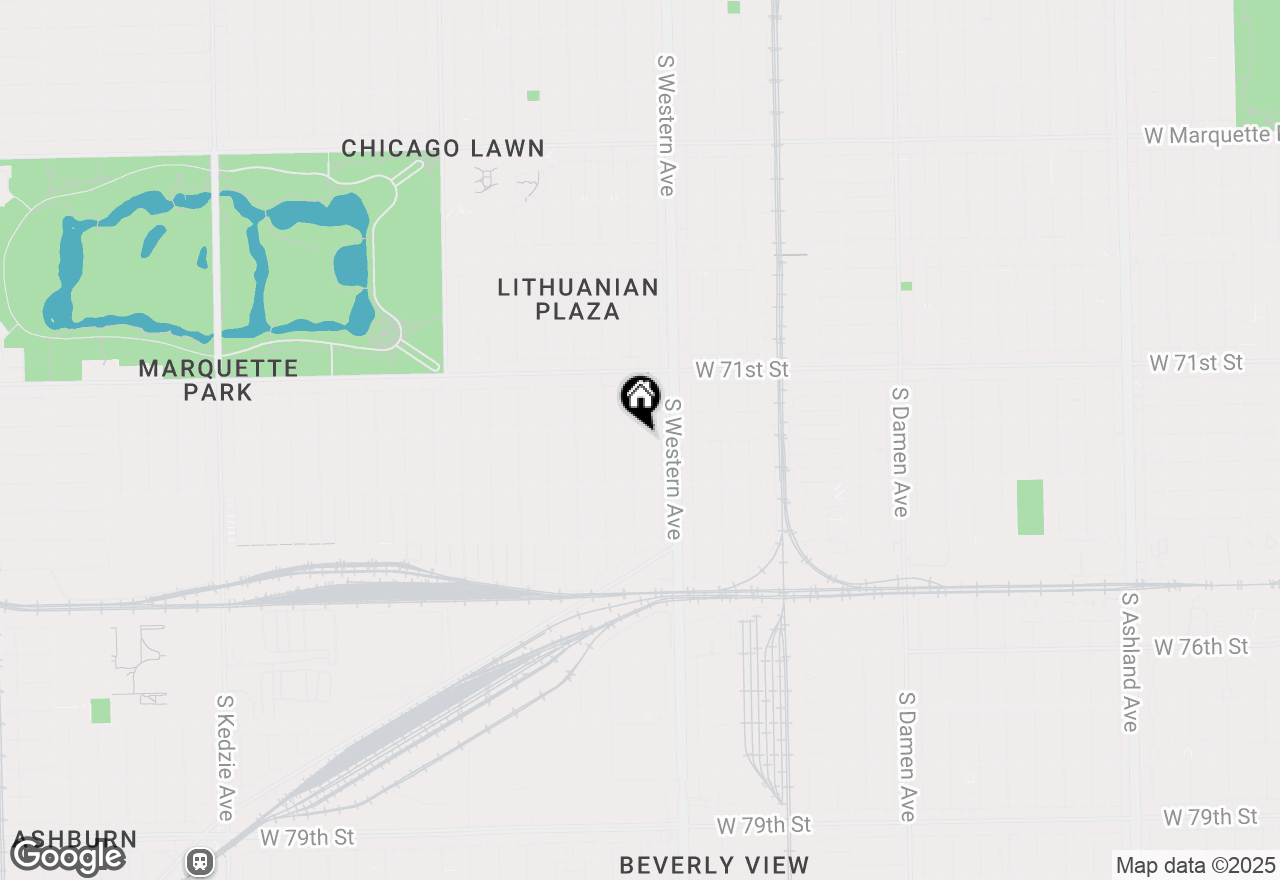 Map of 7212 S Artesian Avenue, Chicago, IL 60629
