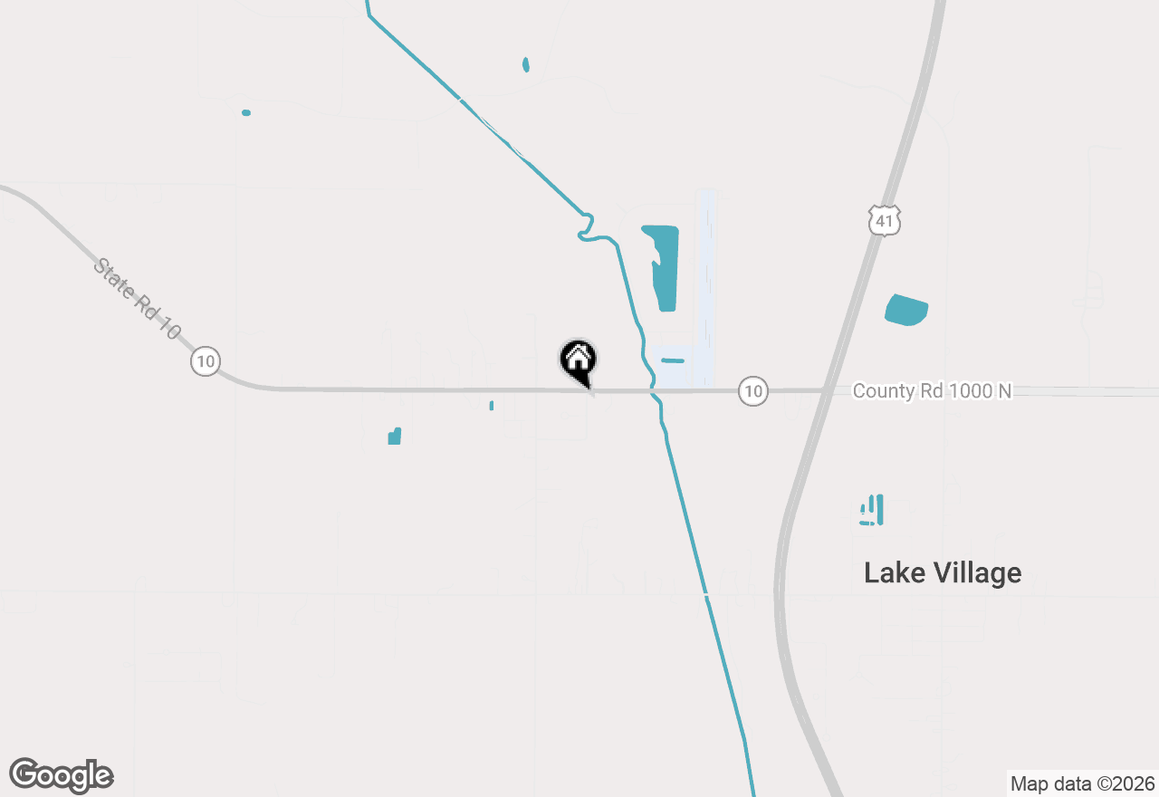 Map of 9978 N 388 W, Lake Village, IN 46349