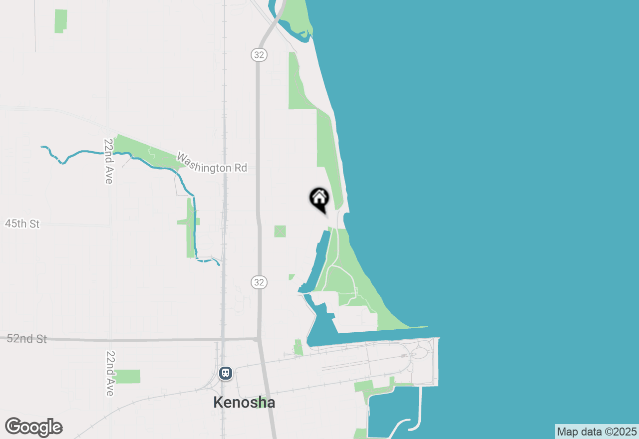 Map of 4417 5th Ave, Kenosha, WI 53140