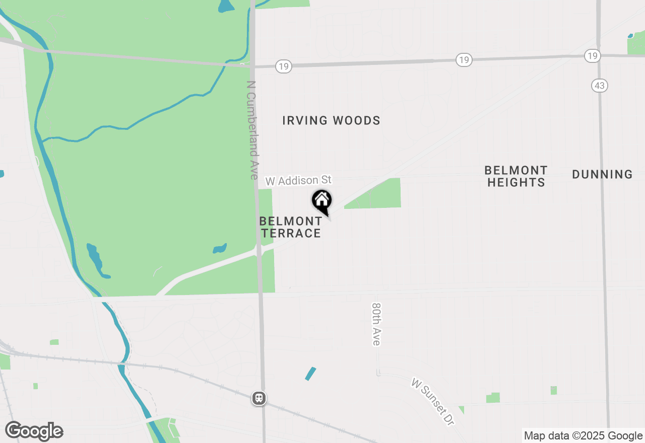 Map of 8159 W Forest Preserve Avenue, Chicago, IL 60634