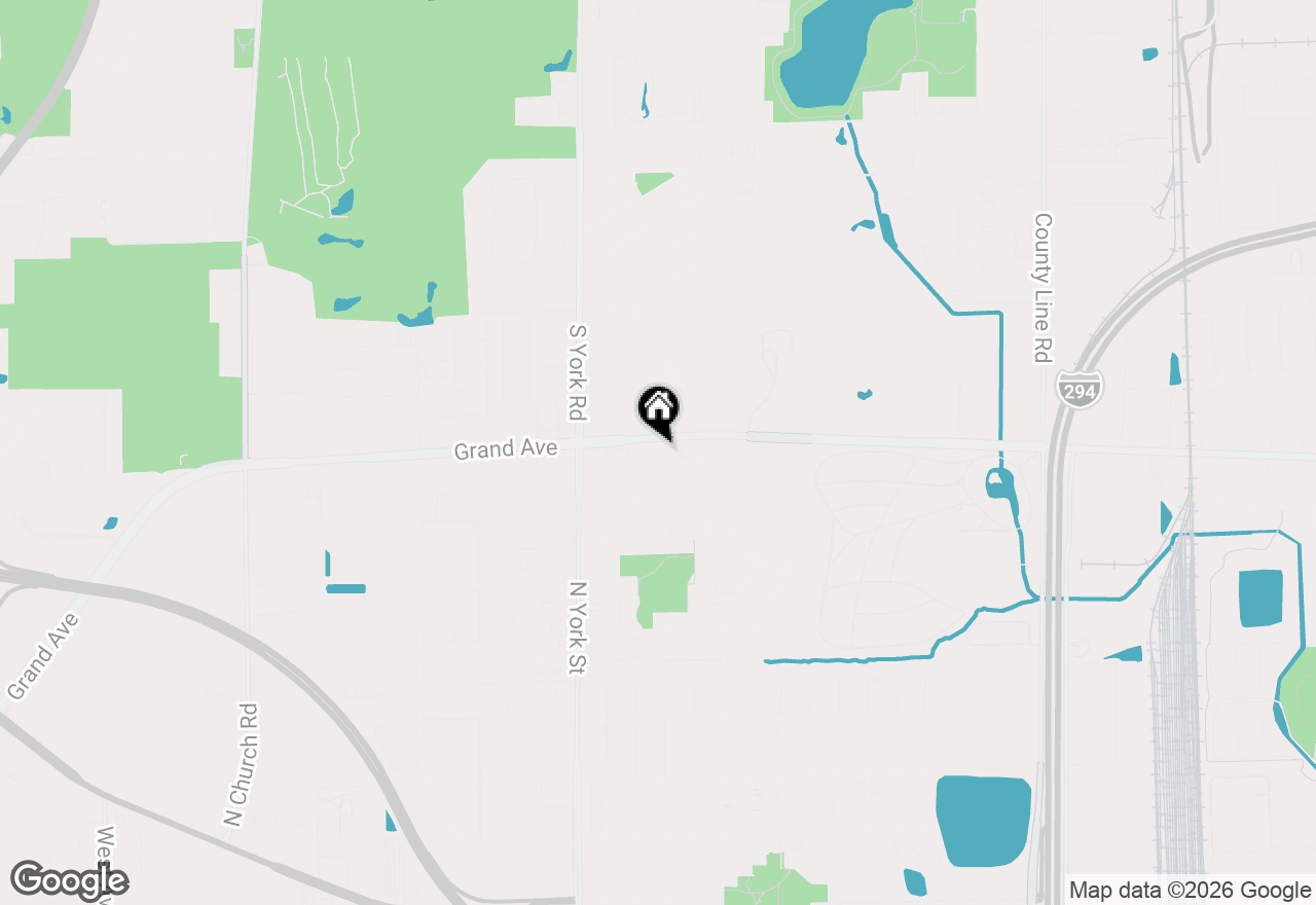 Map of 15W632 Virginia Lane, Elmhurst, IL 60126
