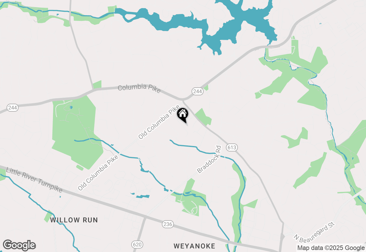 Map of 6436 Holyoke Drive, Annandale, VA 22003