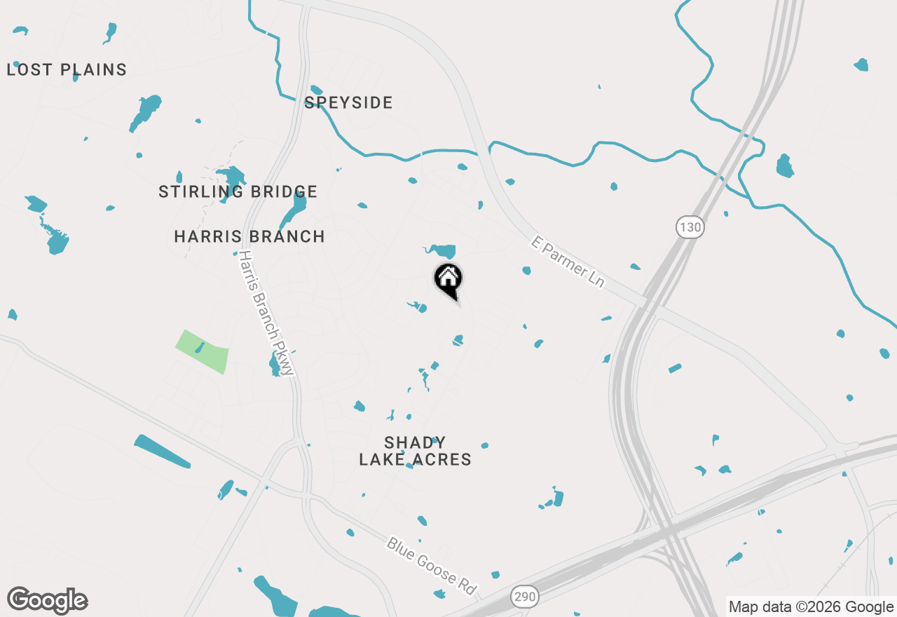 Map of 11816 Offlay Dr, Austin, TX 78754
