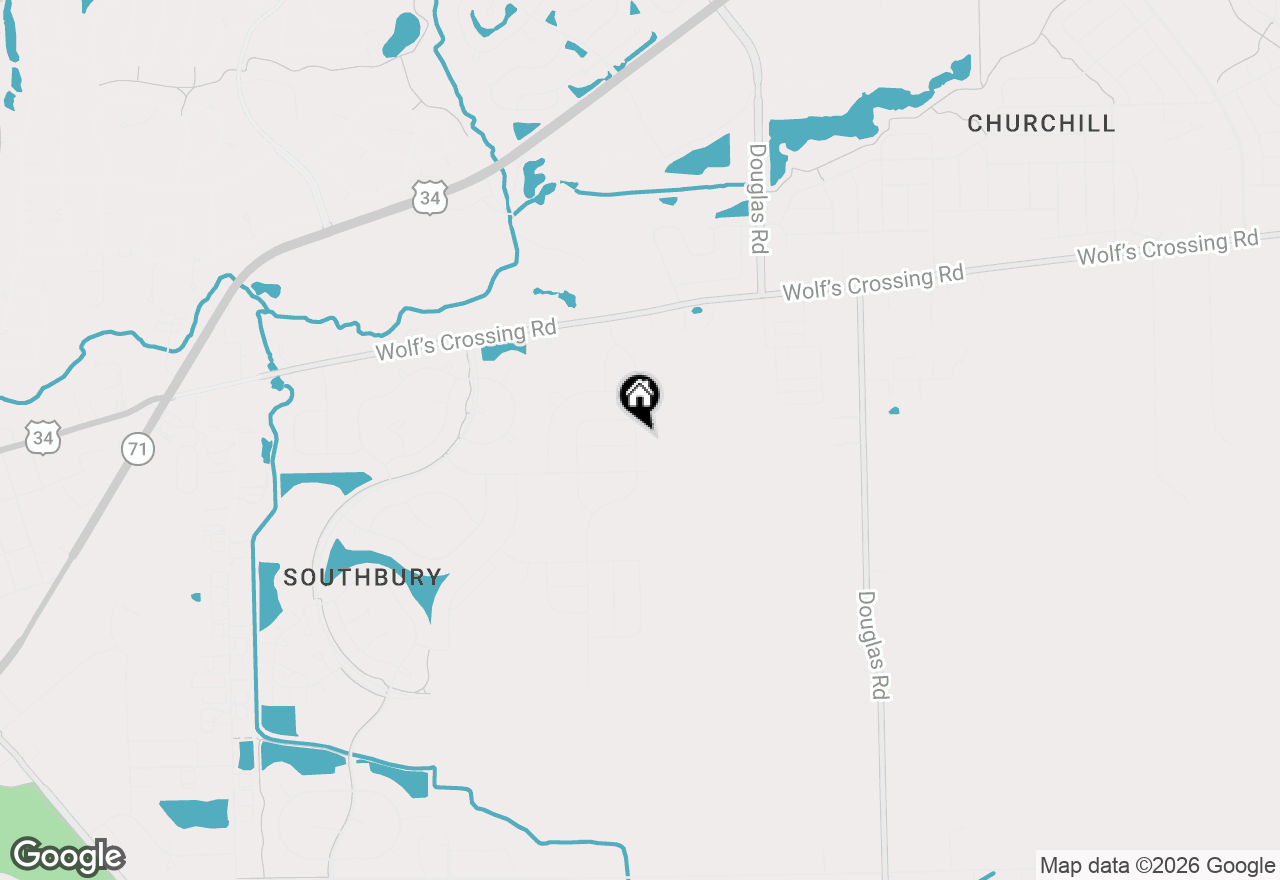 Map of 138 Piper Glen Avenue, Oswego, IL 60543