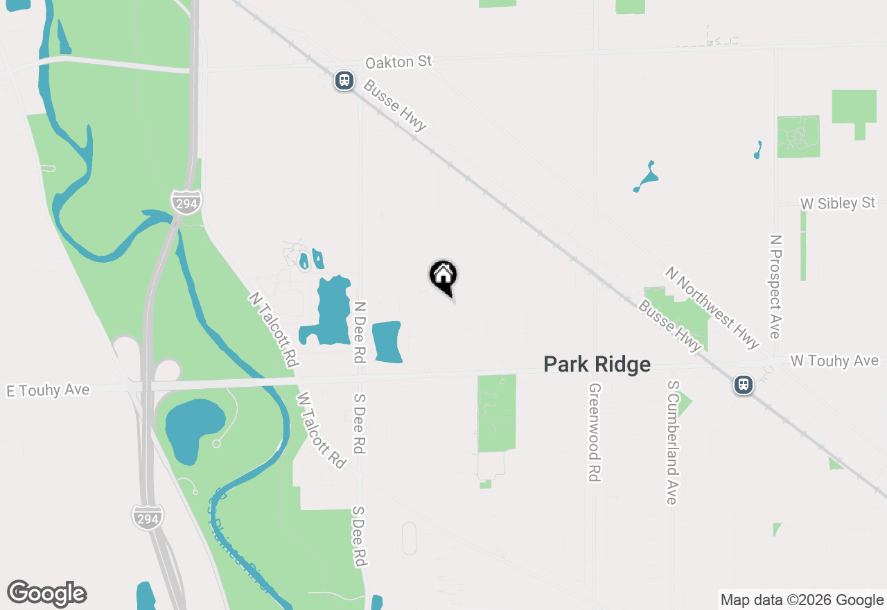 Map of 237 N Hamlin Avenue, Park Ridge, IL 60068