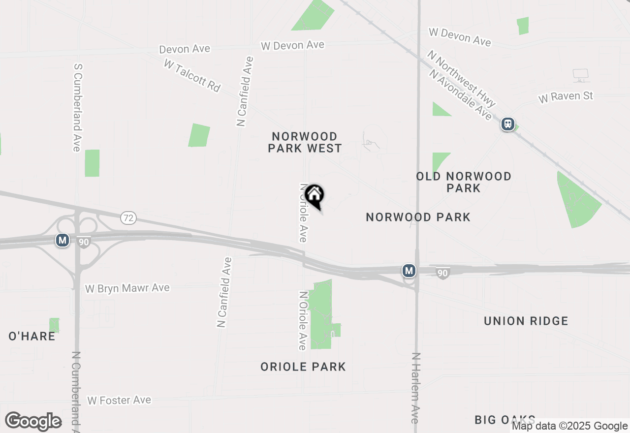 Map of 7540 W Rosedale Avenue, Chicago, IL 60631